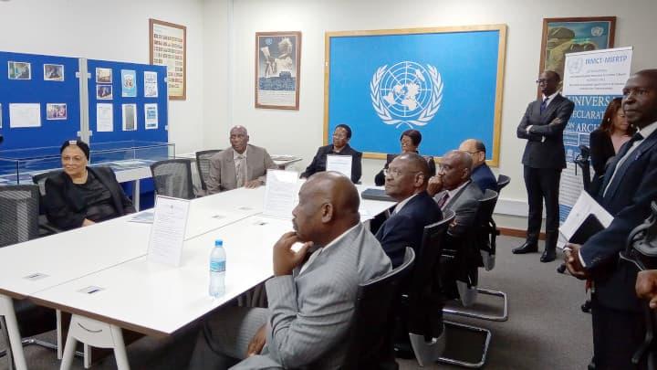 Le Mécanisme a accueilli dans sa division d’Arusha une délégation composée des présidents de cours suprêmes de certains États africains