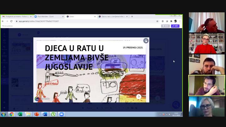 Second online workshop held for history teachers in Croatia