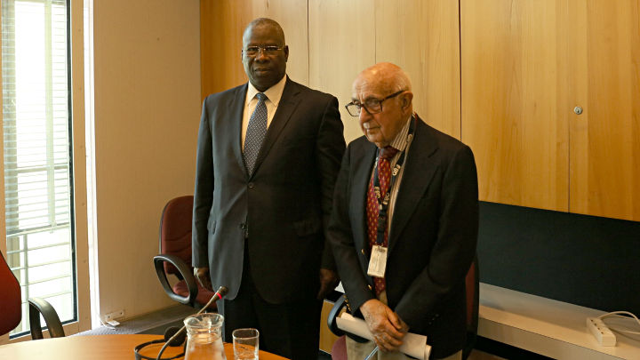 President Meron and the Judges and senior officials of the ECOWAS Community Court of Justice