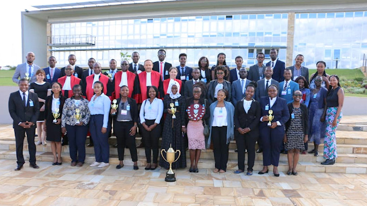 On Saturday 24 November 2018, the International Residual Mechanism for Criminal Tribunals (Mechanism) hosted the finals of the 18th Annual International Committee of the Red Cross (ICRC) All Africa IHL Competition at the Mechanism's premises in Lakilaki, Arusha, the United Republic of Tanzania.  The competition was organized as part of the ICRC’s mission to promote further understanding of international humanitarian law and brought together teams of undergraduate students from English-speaking African count