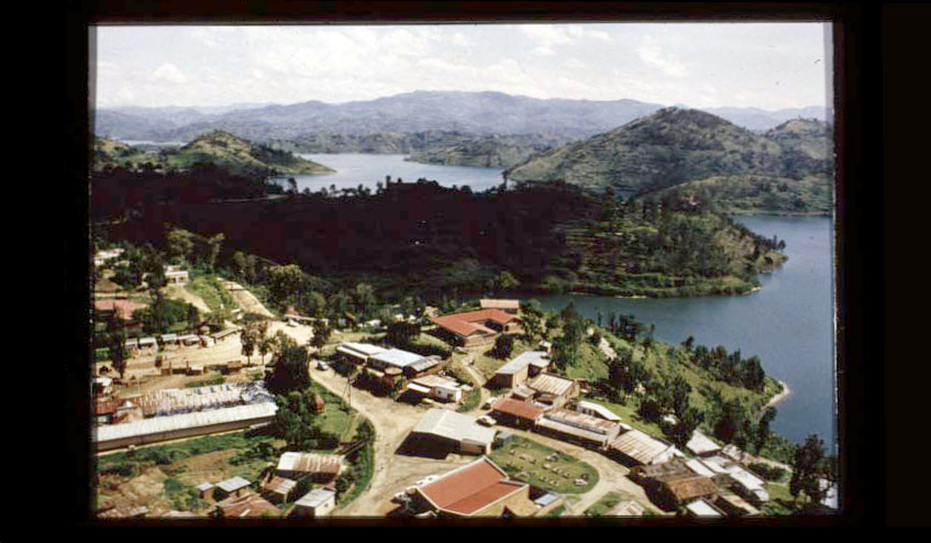 Photo showing the Catholic Church and Home St. Jean, 

by Witness Sjouke Eekma, 11/04/1997