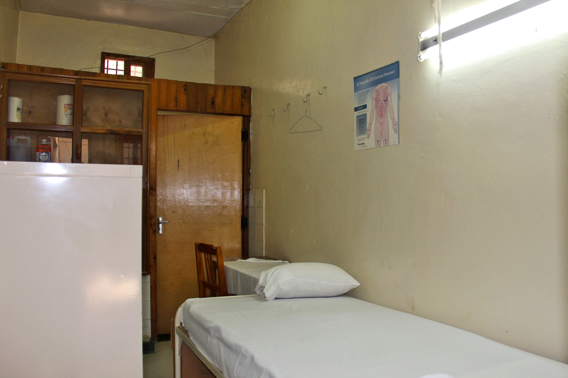 The Medical office at the United Nations Detention Facility in Arusha, Tanzania
