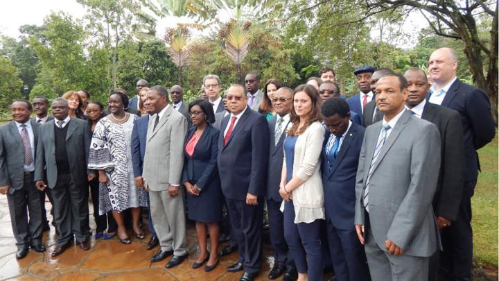 Prosecutor Brammertz with the conference participants establishing the Great Lakes Judicial Cooperation Network