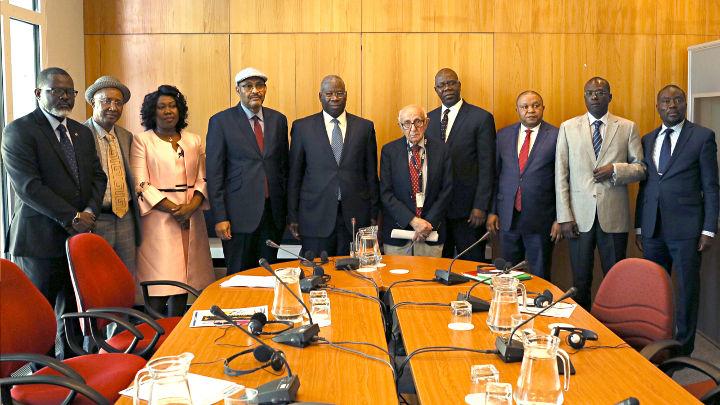 President Meron and the Judges and senior officials of the ECOWAS Community Court of Justice