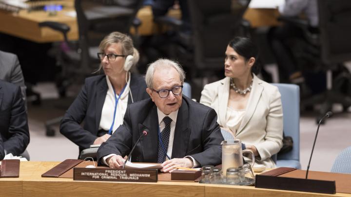 President Carmel Agius | UN Photo/Mark Garten