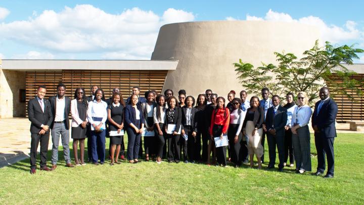 Law students from Strathmore University and Mechanism staff