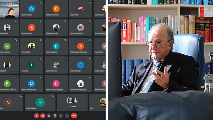 President Agius launches third cycle of Mechanism’s Inter-University Video Lecture Programme