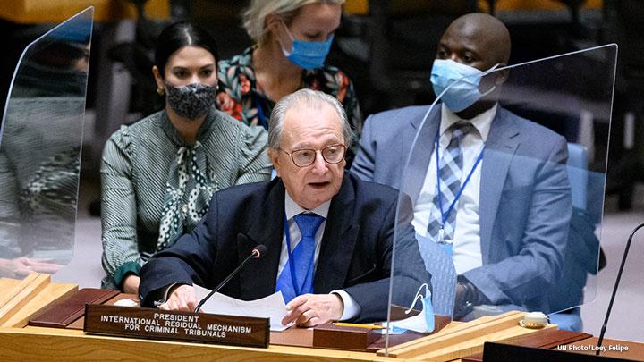 President Agius briefs UN Security Council on progress of Mechanism work | UN Photo / Loey Felipe