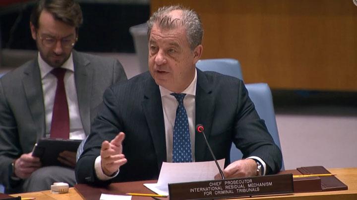 Allocution du Procureur Brammertz devant le Conseil de sécurité de l’ONU