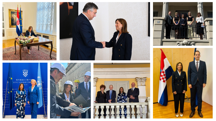 President Gatti Santana concludes first official visit to Republic of Croatia