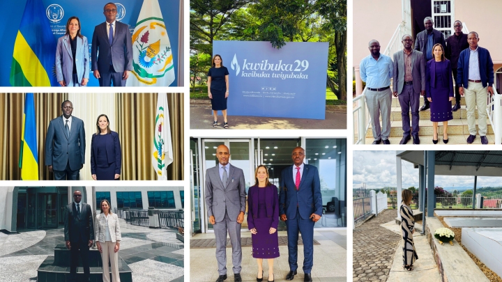 Predsjednica Gatti Santana završila zvaničnu posjetu Ruandi prilikom obilježavanja Kwibuke29