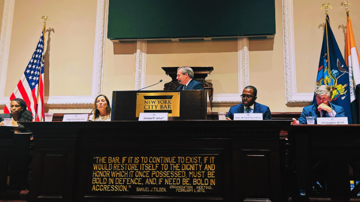 President Gatti Santana participates in High-Level Opening Plenary of International Law Weekend
