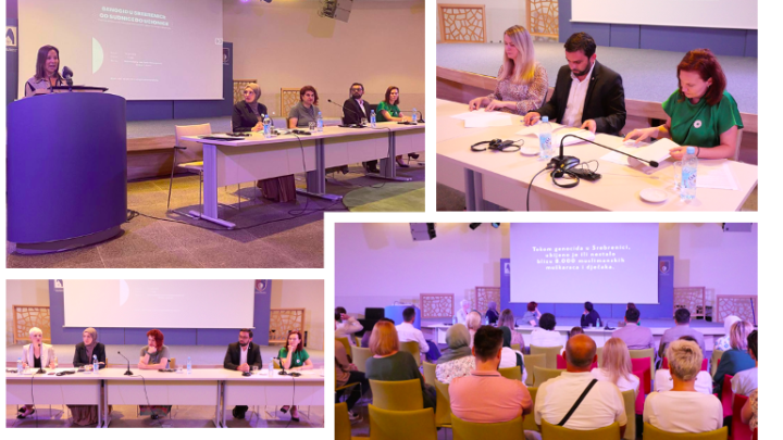 Sudionici konferencije "Genocid u Srebrenici: Od sudnice do ucionice"