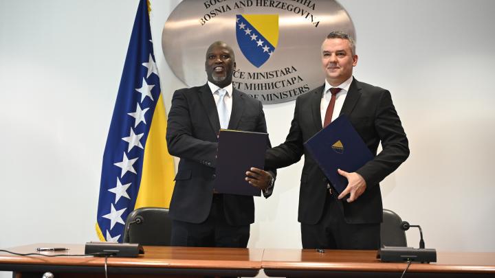 Mechanism Registrar Tambadou signs Memorandum of Cooperation with BiH authorities on registration of judgements of conviction 