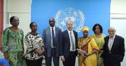 Arusha Spouses’ Association makes donation for school water point