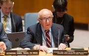 Le Président du Mécanisme pour les Tribunaux pénaux internationaux, le Juge Theodor Meron