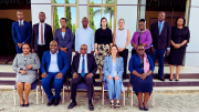 President Gatti Santana meets with Tanzanian Minister of Constitutional and Legal Affairs, His Excellency Hon. Dr. Damas D. Ndumbaro, and other high-level Government officials 