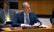 Prosecutor adressing the UNSC