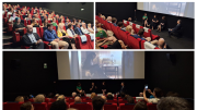 A collage of photos from the event
