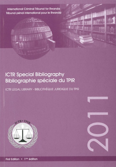 The cover of the First Edition of the Special Bibliography